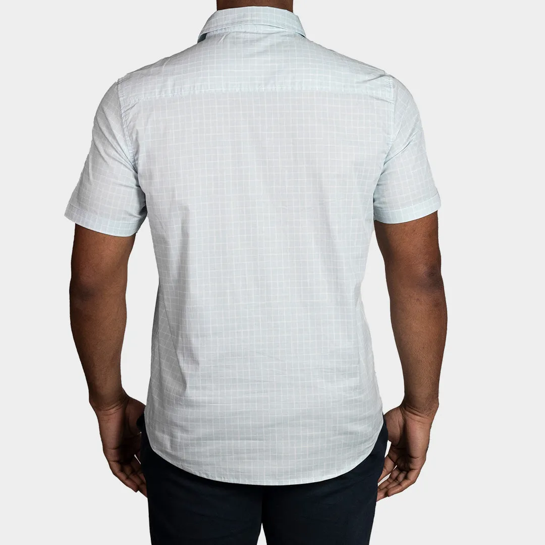 Short Sleeve Patch Para Hombre