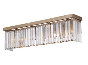 Social Club 297B04HG 4-Light Vanity Light - Havana Gold