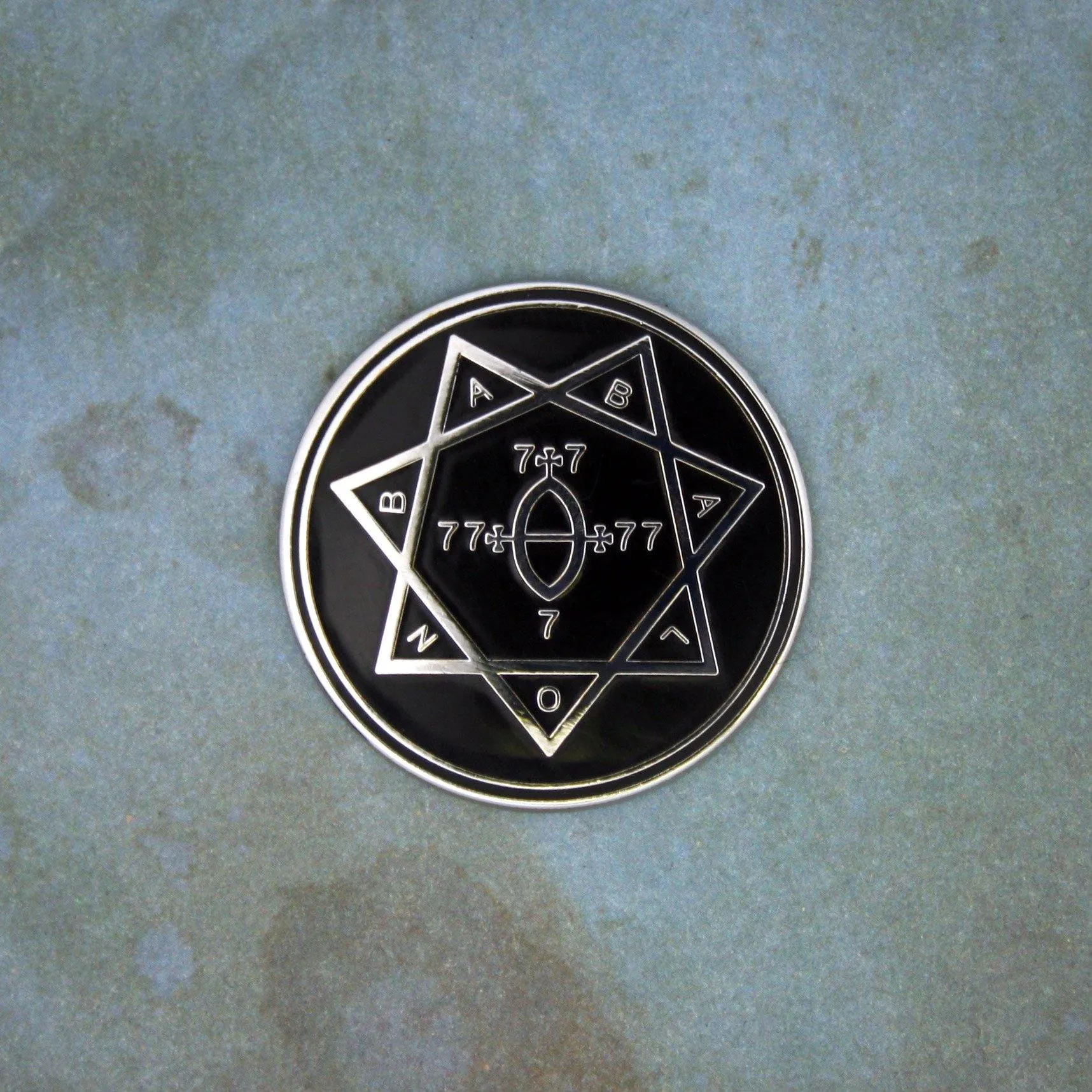 Star of Babalon Lapel Pin