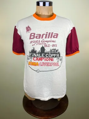 T-Shirt | 1984 | Roma vs Liverpool | European Cup Final | Bootleg T-Shirt