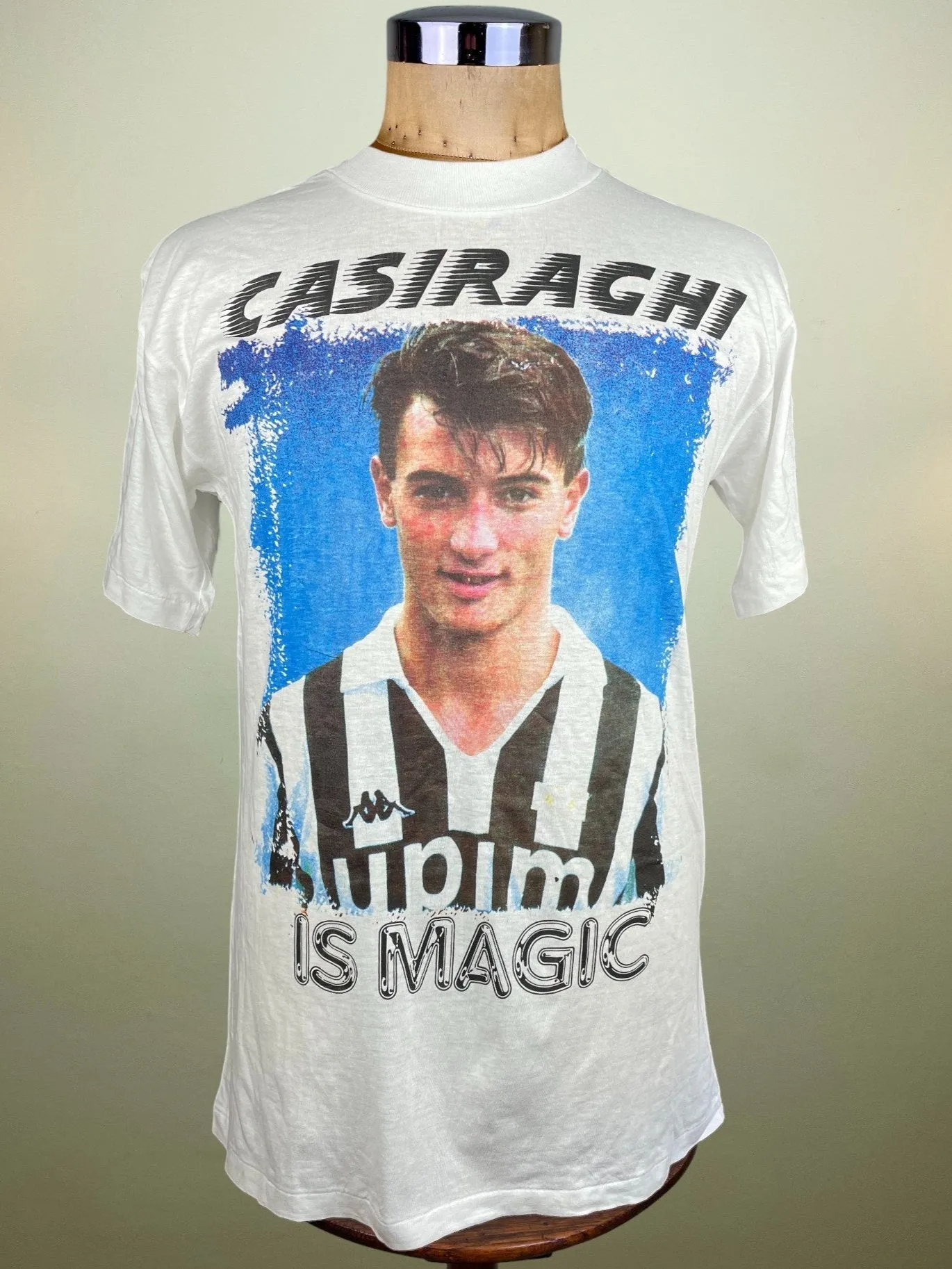 T-Shirt | 1991 | Juventus | Pierluigi Casiraghi Bootleg T-Shirt