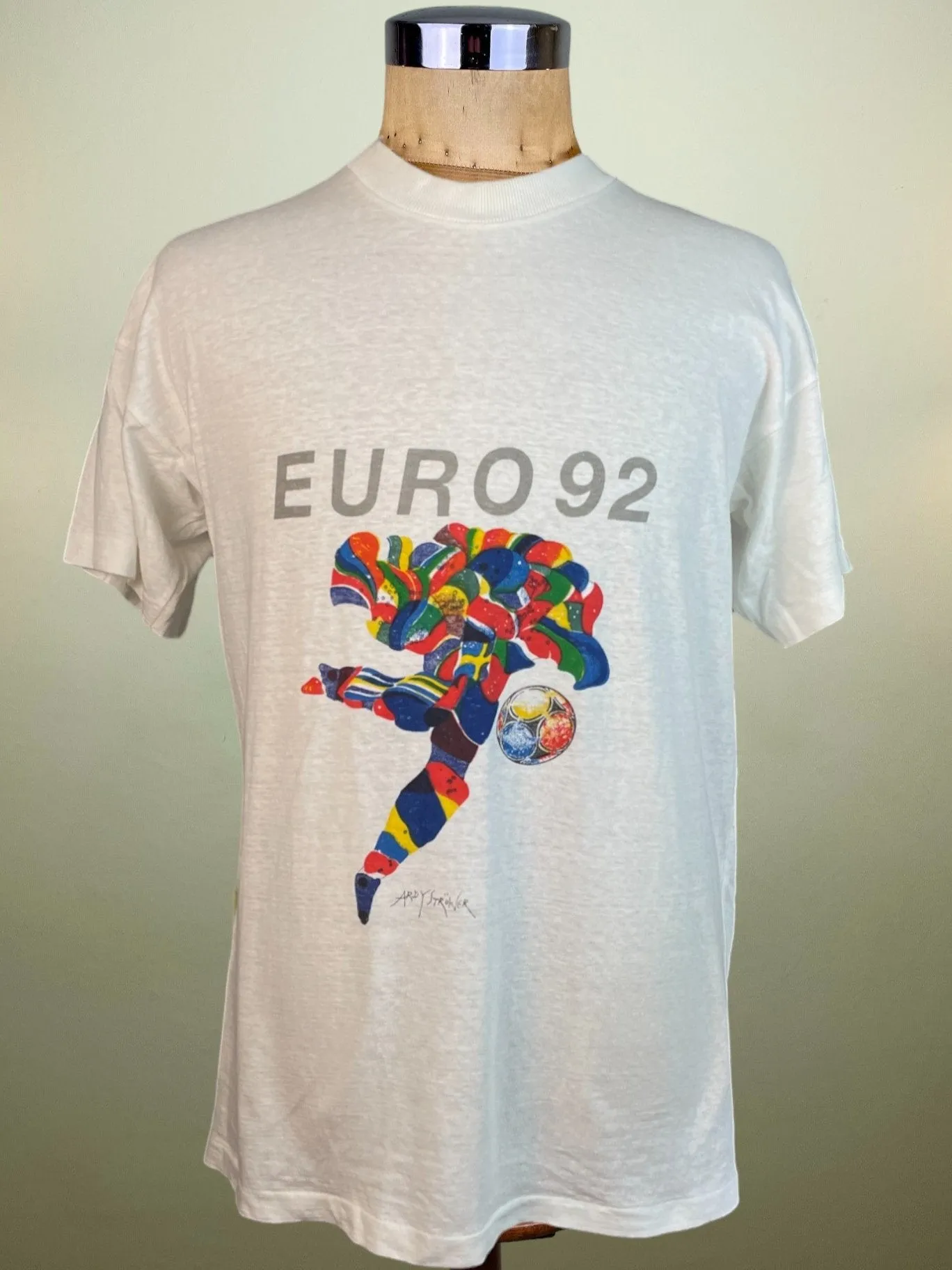 T-Shirt | 1992 | Sweden | Euro 92 Official T-Shirt