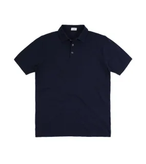 Trunk Moxon Short Sleeve Polo Shirt: Navy