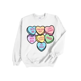 Valentine's Day-All Hearts Sweatshirt