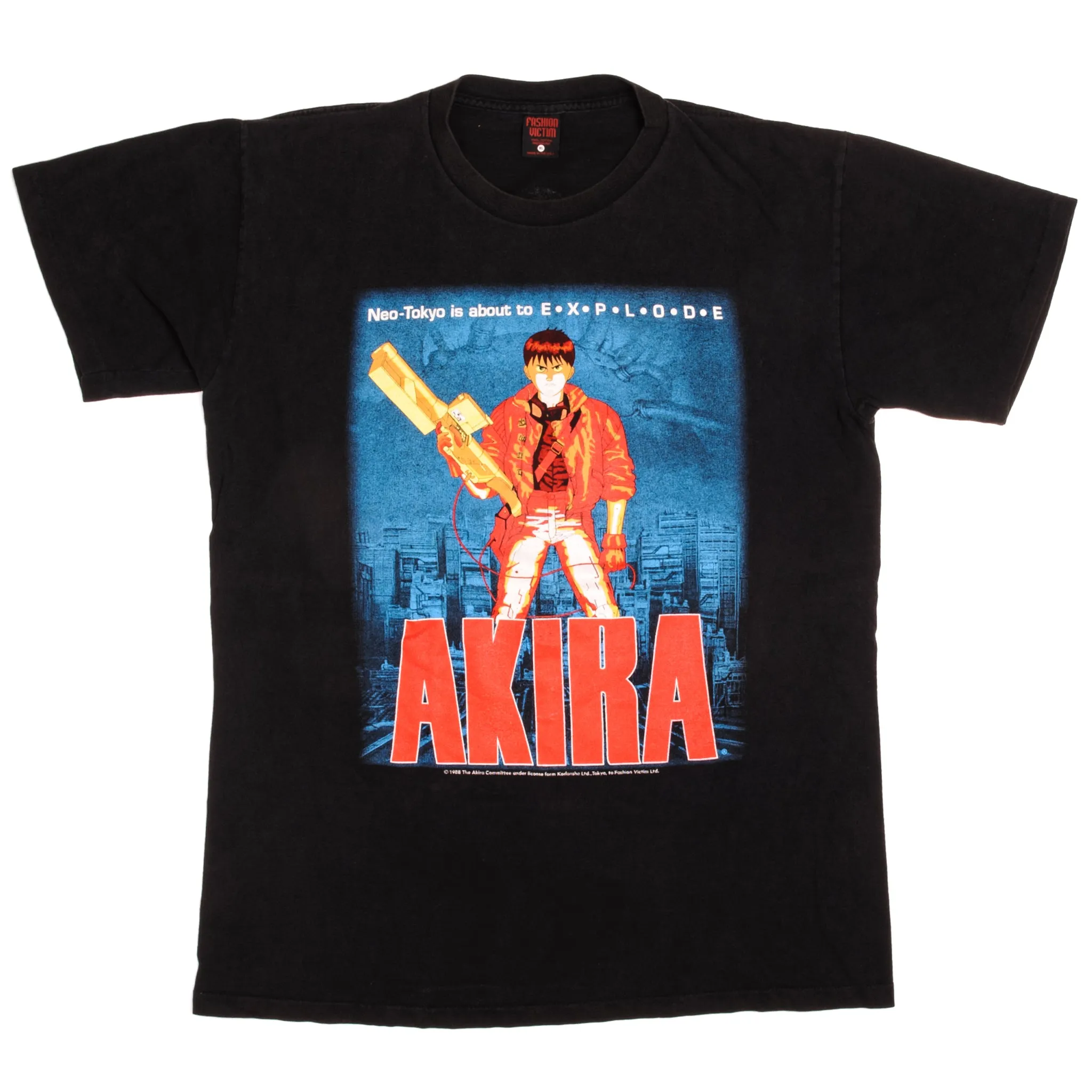 VINTAGE AKIRA TEE SHIRT 1988 SIZE LARGE MADE IN USA